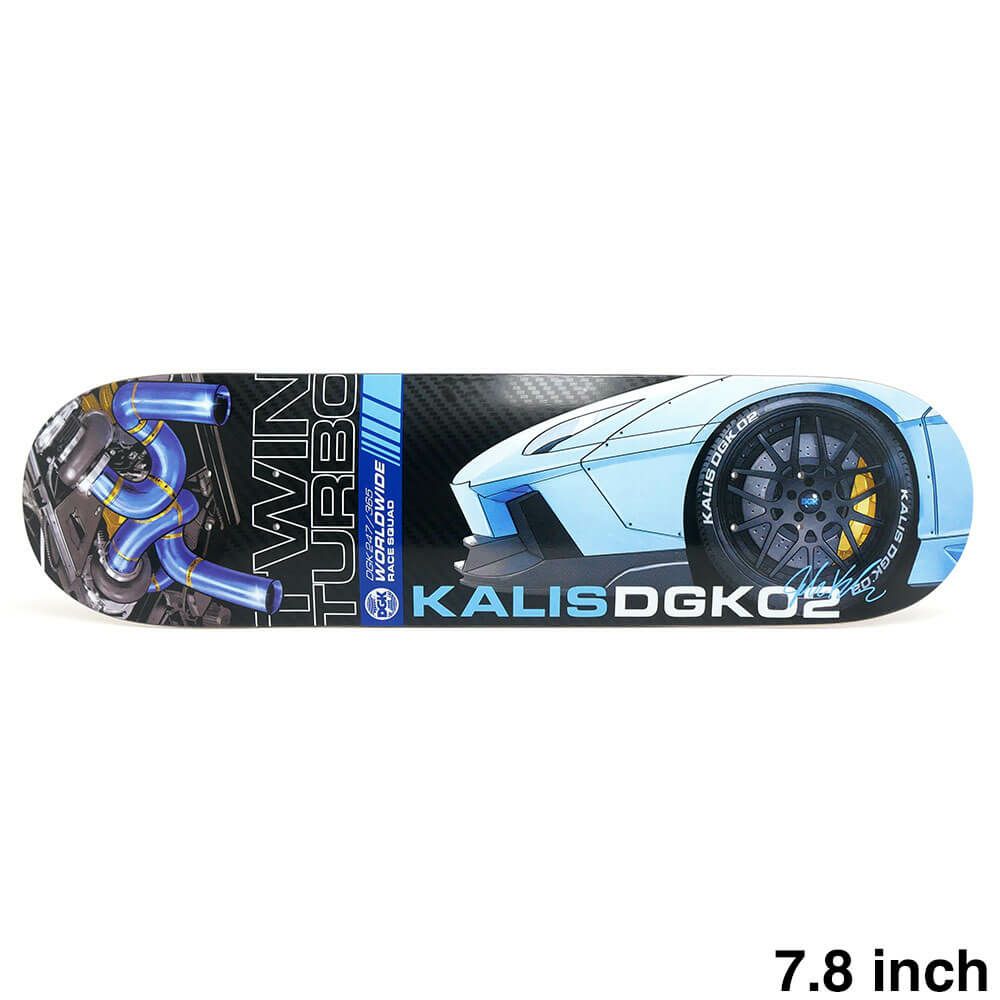 DGK DECK ディージーケー デッキ JOSH KALIS TWIN TURBO 7.8 スケートボード スケボー 1