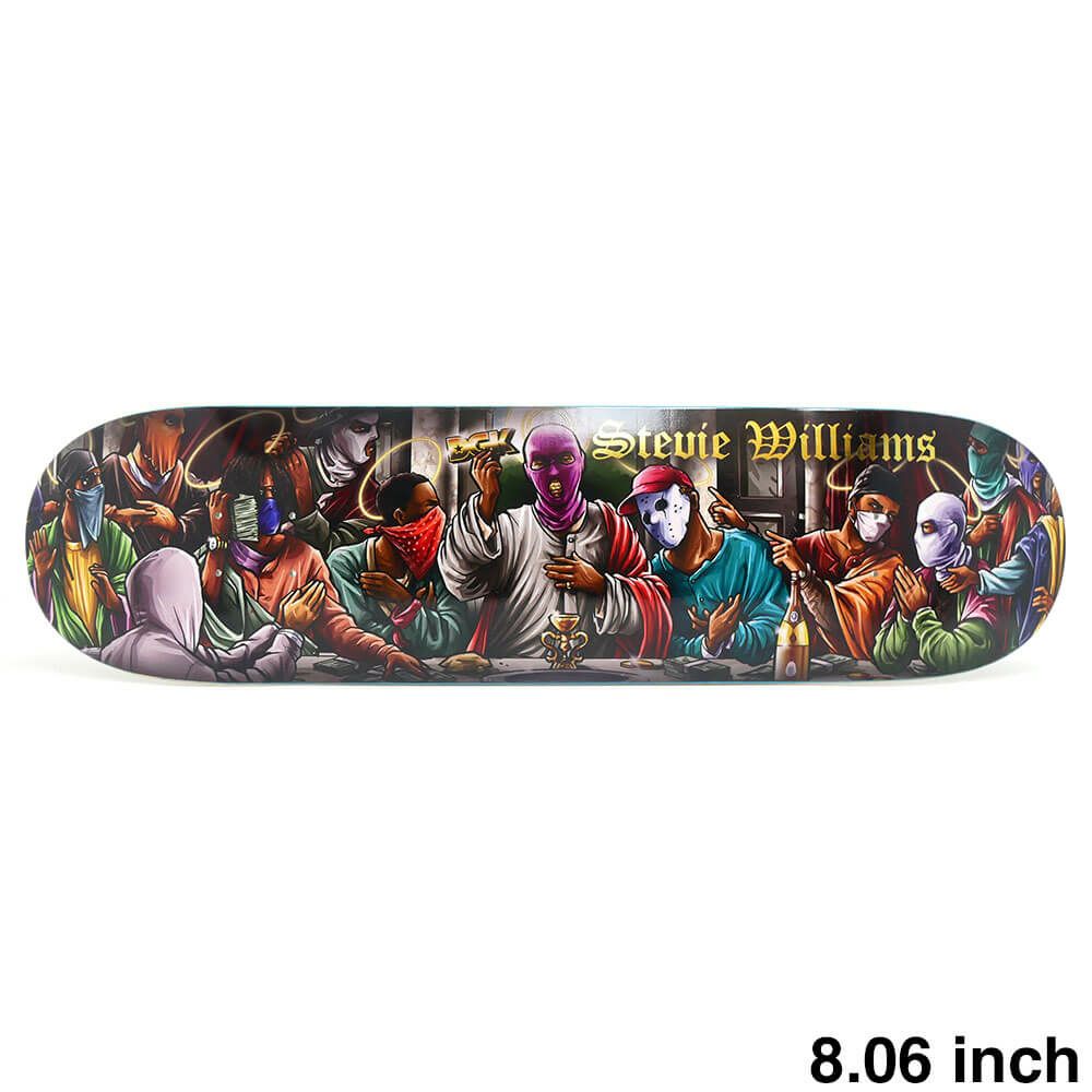 DGK DECK ディージーケー デッキ STEVIE WILLIAMS LAST SUPPER 8.06 スケートボード スケボー　1