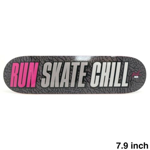 DGK DECK ディージーケー デッキ STEVIE WILLIAMS RUN SKATE CHILL 7.9 スケートボード スケボー　1