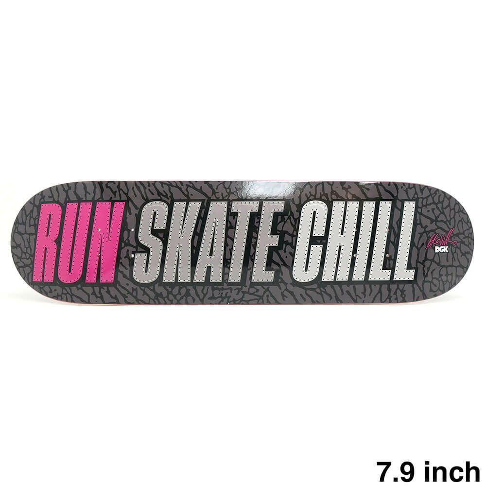 DGK DECK ディージーケー デッキ STEVIE WILLIAMS RUN SKATE CHILL 7.9 スケートボード スケボー　1