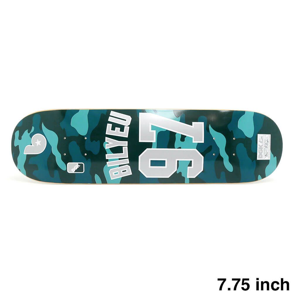 DGK DECK ディージーケー デッキ KEVIN BILYEU MAJOR LEAGUE 3 7.75 スケートボード スケボー 1