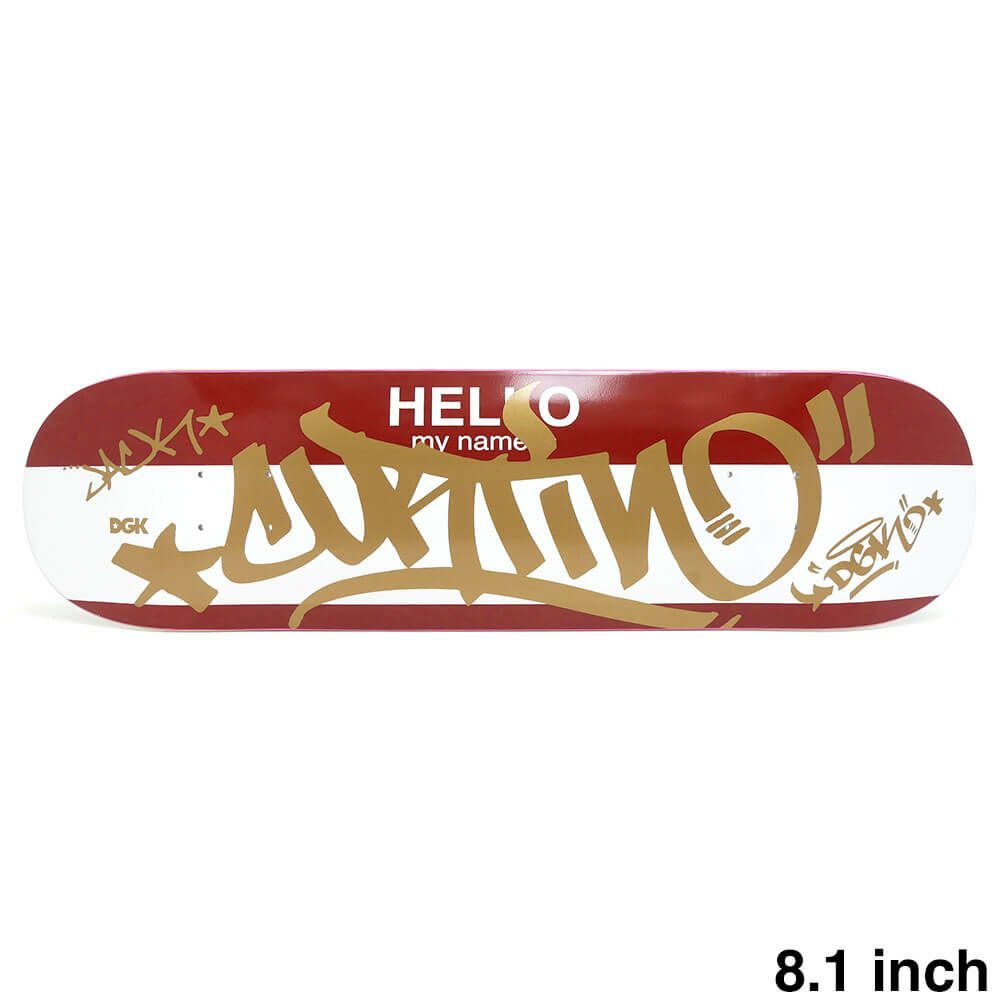DGK DECK ディージーケー デッキ JACK CURTIN HELLO 8.1 スケートボード スケボー 1