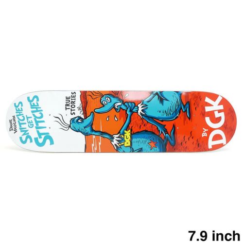 DGK DECK ディージーケー デッキ DANE VAUGHN STITCHES 7.9 スケートボード スケボー 1
