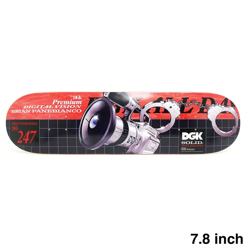 DGK DECK ディージーケー デッキ BRIAN PANEBIANCO PREMIUM VISION 7.8 スケートボード スケボー 1