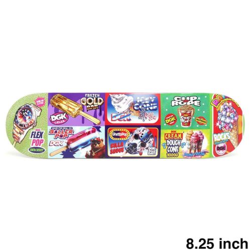 DGK DECK ディージーケー デッキ TEAM FROST 8.25 スケートボード スケボー 1