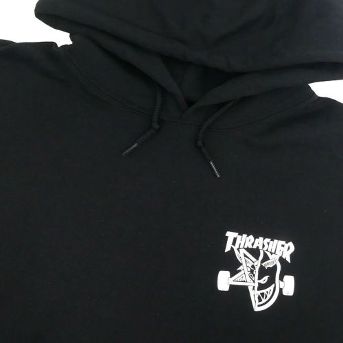 THRASHER HOOD スラッシャー パーカー THRASHER x SPITFIRE CLASSIC SWIRL BLACK（US企画） スケートボード スケボー 2