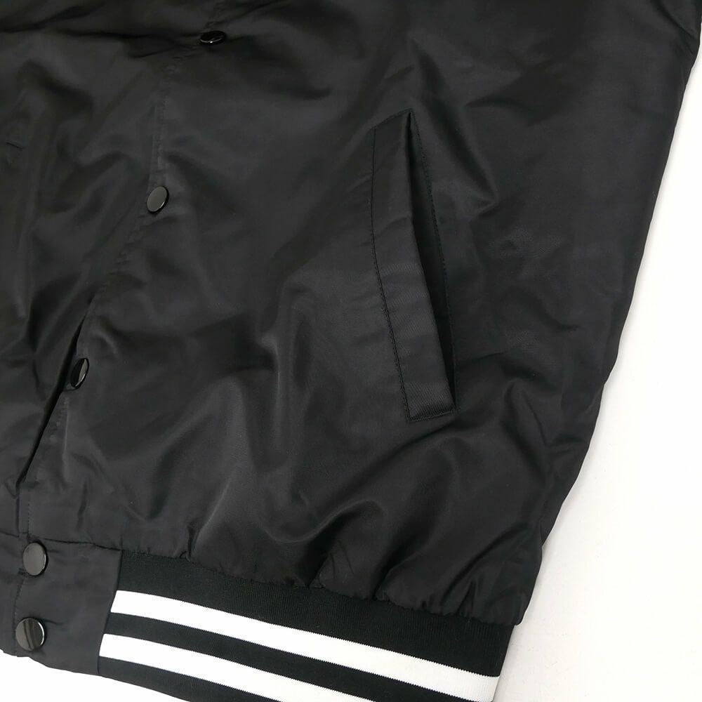 THRASHER JACKET スラッシャー ジャケット MAG LOGO DUGOUT BLACK スケートボード スケボー 4