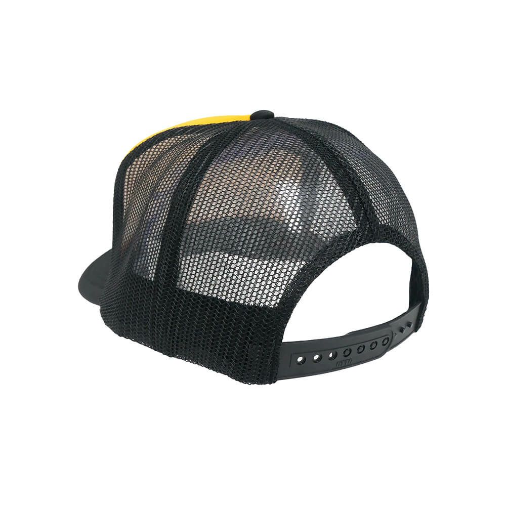 THRASHER MESHCAP スラッシャー メッシュキャップ THRASHER x SPITFIRE TRUCKER BLACK/GOLD（US企画） スケートボード スケボー 2