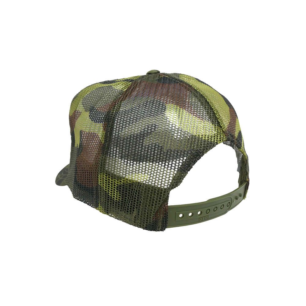 THRASHER MESHCAP スラッシャー メッシュキャップ THRASHER x SPITFIRE THRASH & BURN TRUCKER CAMO ARMY（US企画） スケートボード スケボー 2