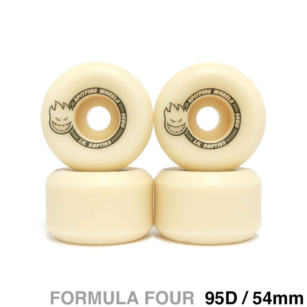 SPITFIRE WHEEL スピットファイヤー ウィール FORMULA FOUR (F4) CONICAL FULL 95D LIL SOFTIES 54mm スケートボード スケボー 1