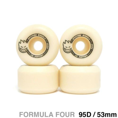 SPITFIRE WHEEL スピットファイヤー ウィール FORMULA FOUR (F4) CONICAL FULL 95D LIL SOFTIES 53mm スケートボード スケボー 1