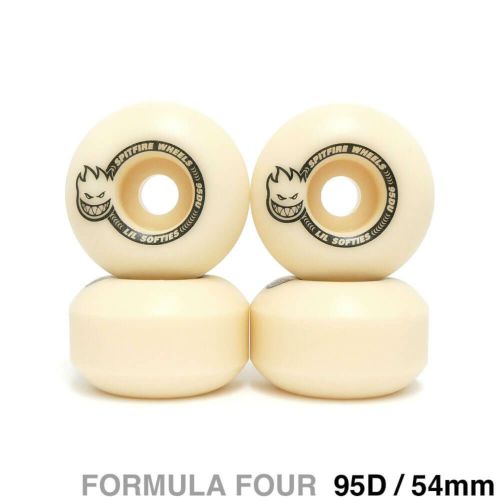 SPITFIRE WHEEL スピットファイヤー ウィール FORMULA FOUR (F4) CLASSIC 95D LIL SOFTIES 54mm スケートボード スケボー 1
