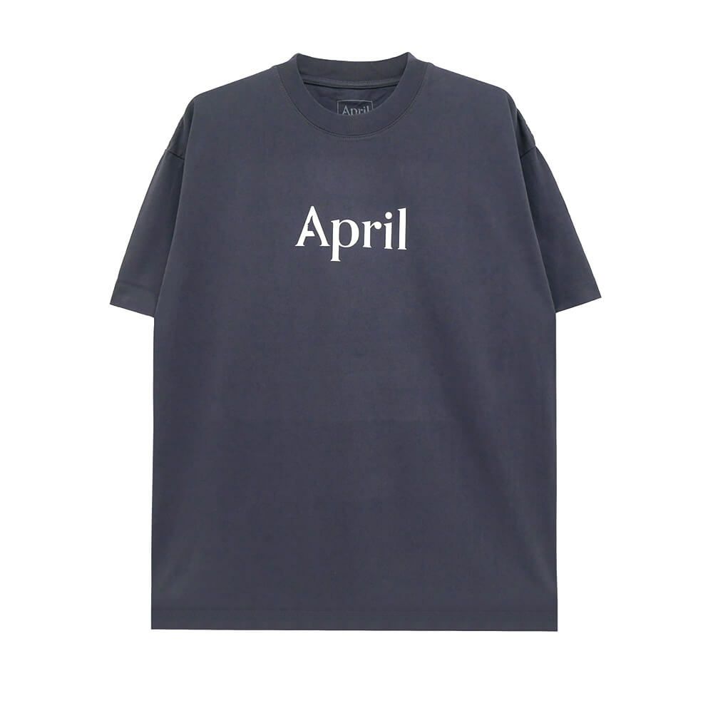 APRIL T-SHIRT エイプリル Tシャツ OG LOGO NAVY スケートボード スケボー 