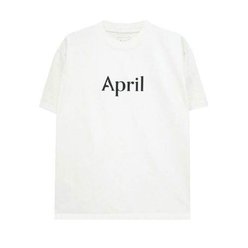 APRIL T-SHIRT エイプリル Tシャツ OG LOGO WHITE スケートボード スケボー 