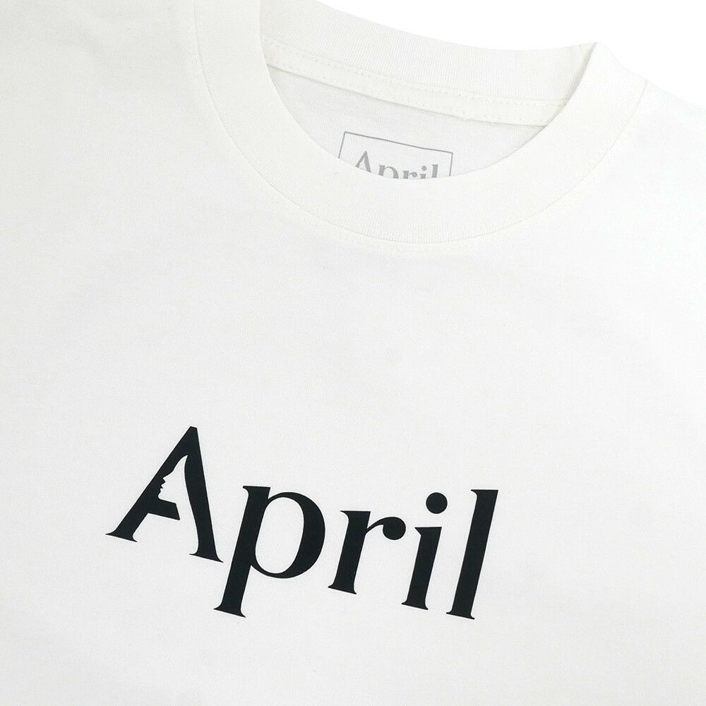 APRIL T-SHIRT エイプリル Tシャツ OG LOGO WHITE スケートボード スケボー 1