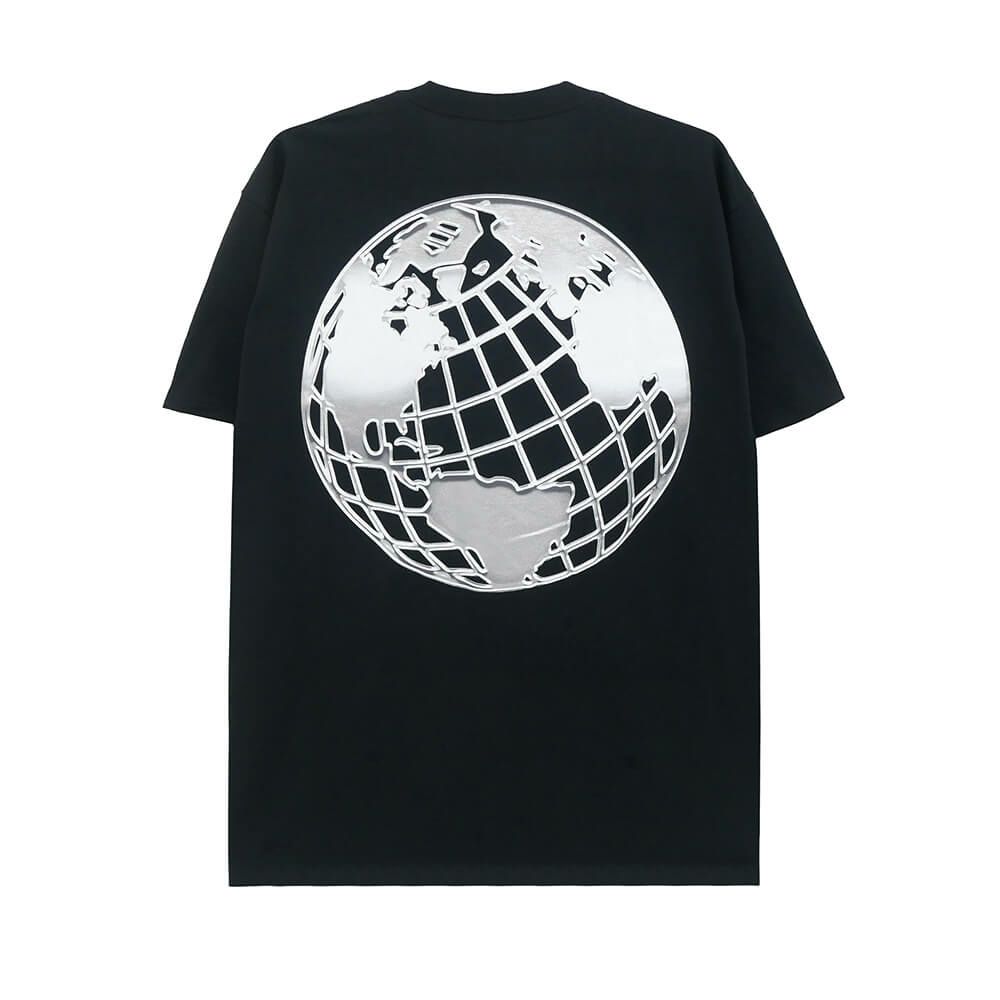 PRIMITIVE T-SHIRT プリミティブ Tシャツ BROADCAST BLACK スケートボード スケボー 