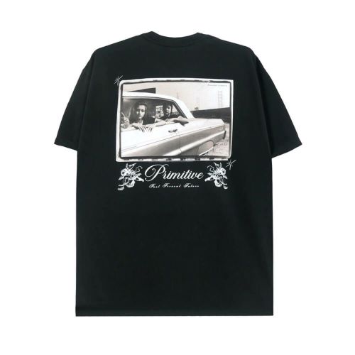 PRIMITIVE T-SHIRT プリミティブ Tシャツ VIDA HW BLACK スケートボード スケボー 