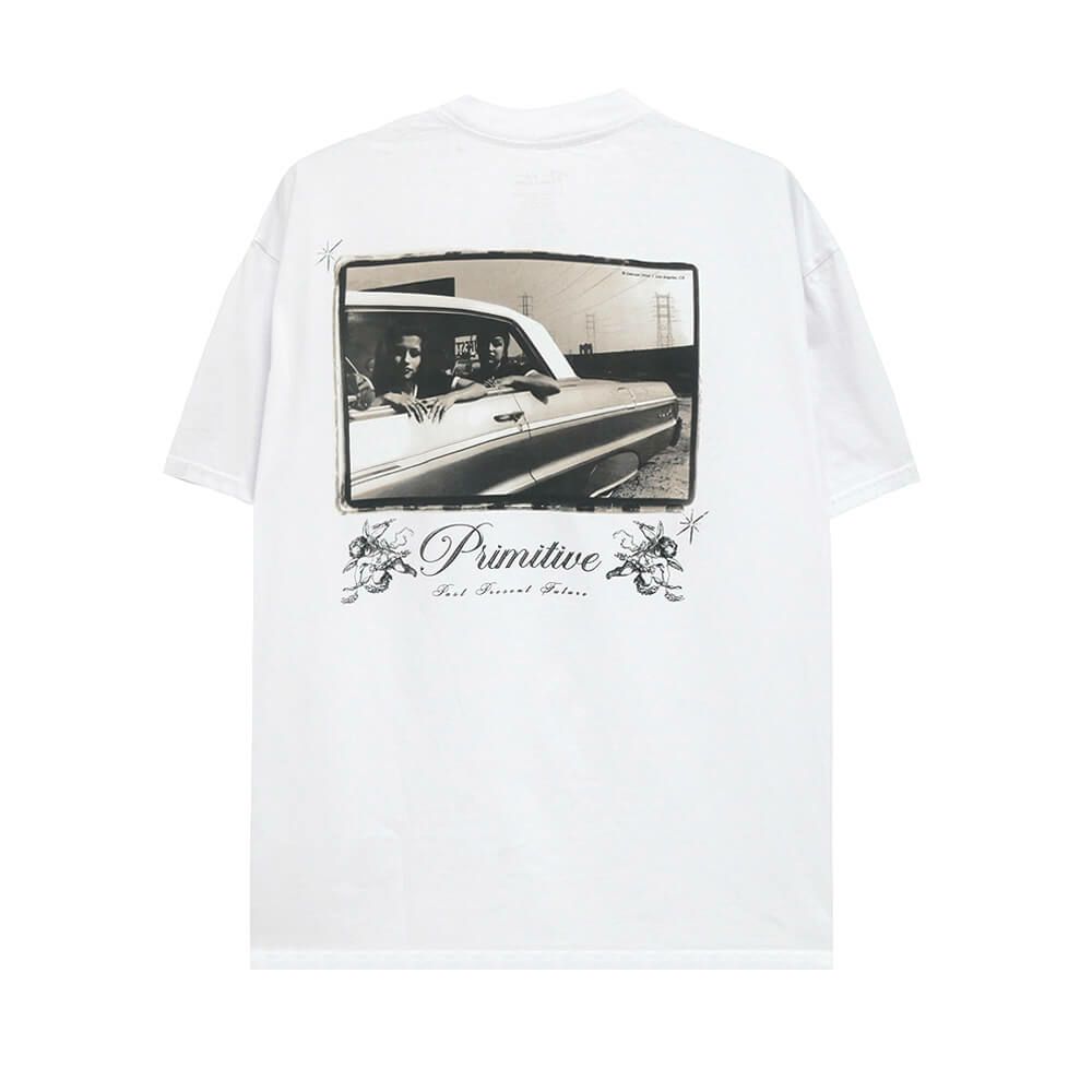 PRIMITIVE T-SHIRT プリミティブ Tシャツ VIDA HW WHITE スケートボード スケボー 