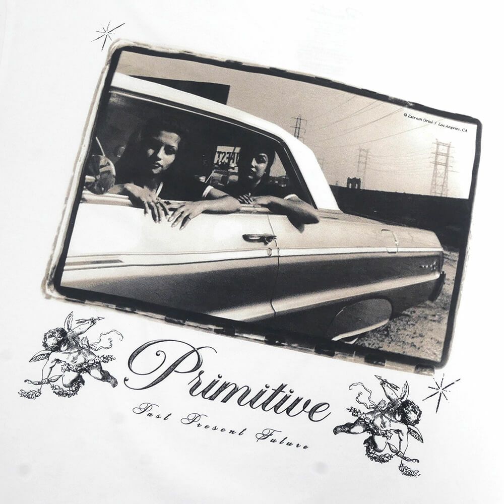 PRIMITIVE T-SHIRT プリミティブ Tシャツ VIDA HW WHITE スケートボード スケボー 3