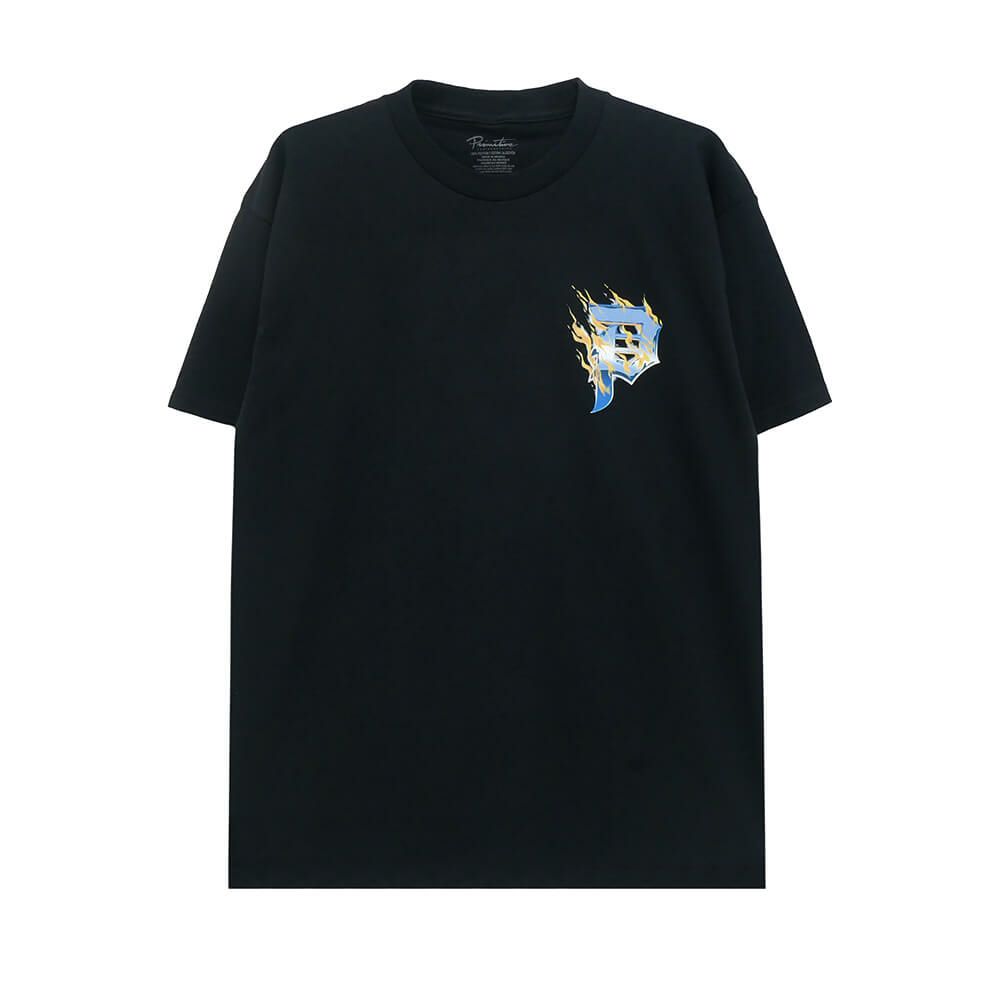 PRIMITIVE T-SHIRT プリミティブ Tシャツ MELTDOWN BLACK スケートボード スケボー 1