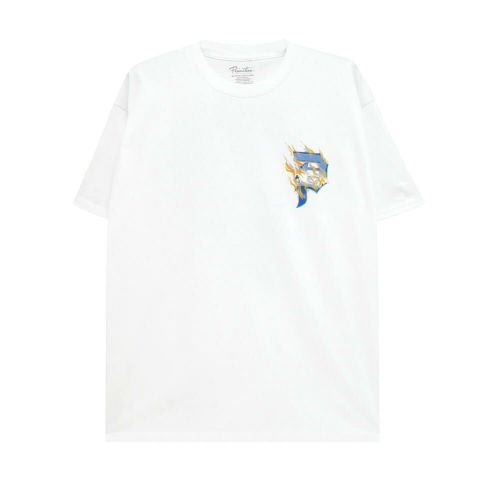 PRIMITIVE T-SHIRT プリミティブ Tシャツ MELTDOWN WHITE スケートボード スケボー 1