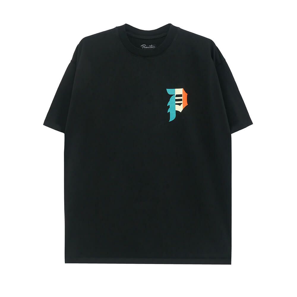 PRIMITIVE T-SHIRT プリミティブ Tシャツ DIRTY P PRIDE HW BLACK スケートボード スケボー 1