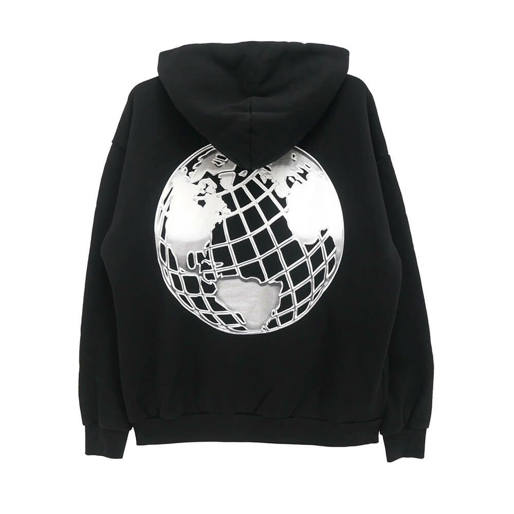 PRIMITIVE HOOD プリミティブ パーカー BROADCAST BLACK スケートボード スケボー 