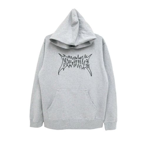  PRIMITIVE HOOD プリミティブ パーカー THREAT GREY スケートボード スケボー 