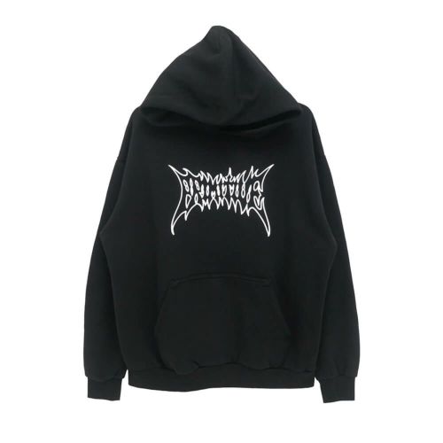 PRIMITIVE HOOD プリミティブ パーカー THREAT BLACK スケートボード スケボー 
