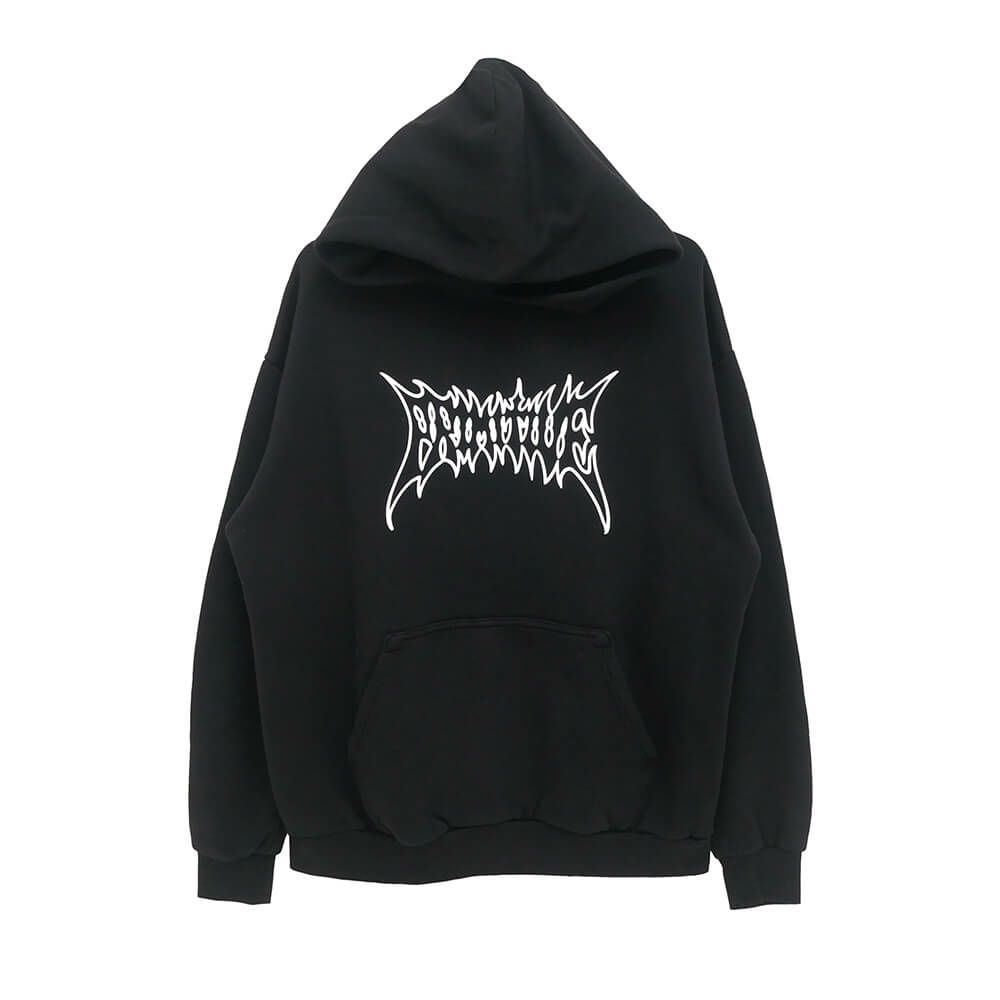 PRIMITIVE HOOD プリミティブ パーカー THREAT BLACK スケートボード スケボー 