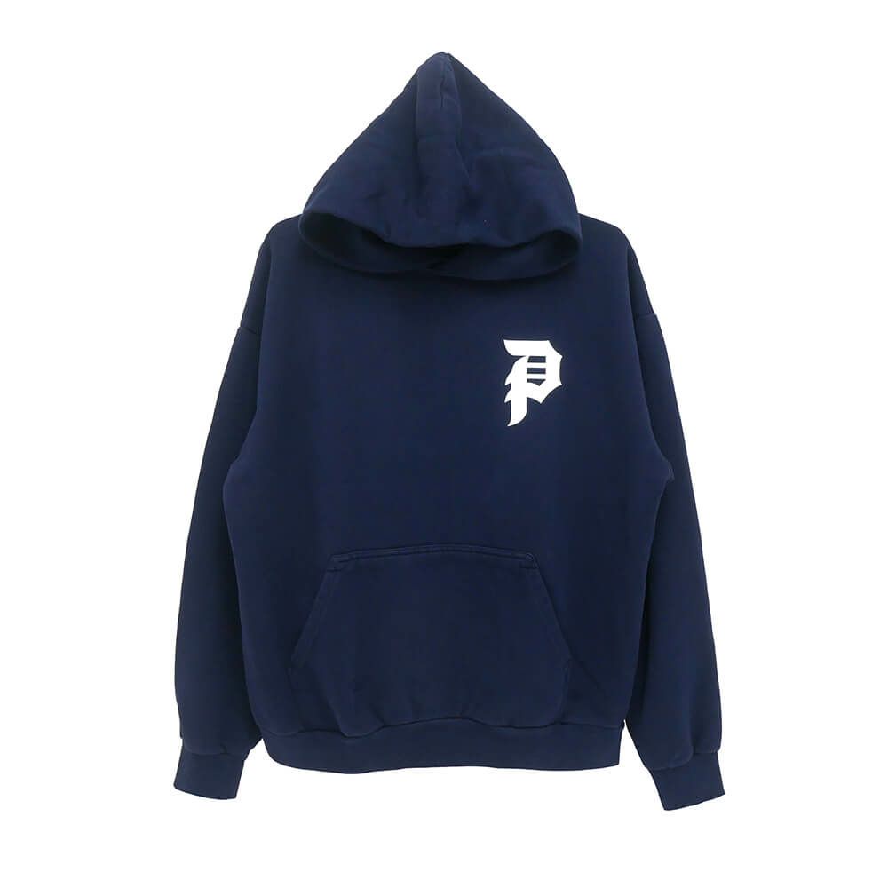 PRIMITIVE HOOD プリミティブ パーカー DIRTY P NAVY スケートボード スケボー 1