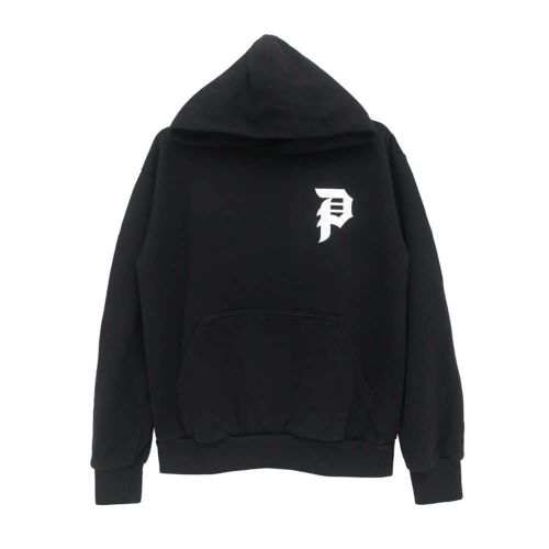PRIMITIVE HOOD プリミティブ パーカー DIRTY P BLACK スケートボード スケボー 1