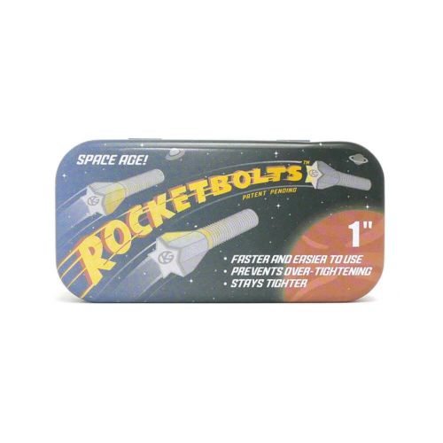 GRIND KING BOLT グラインドキング ボルト 1インチ ROCKETBOLTS BLACK/SILVER スケートボード スケボー 1