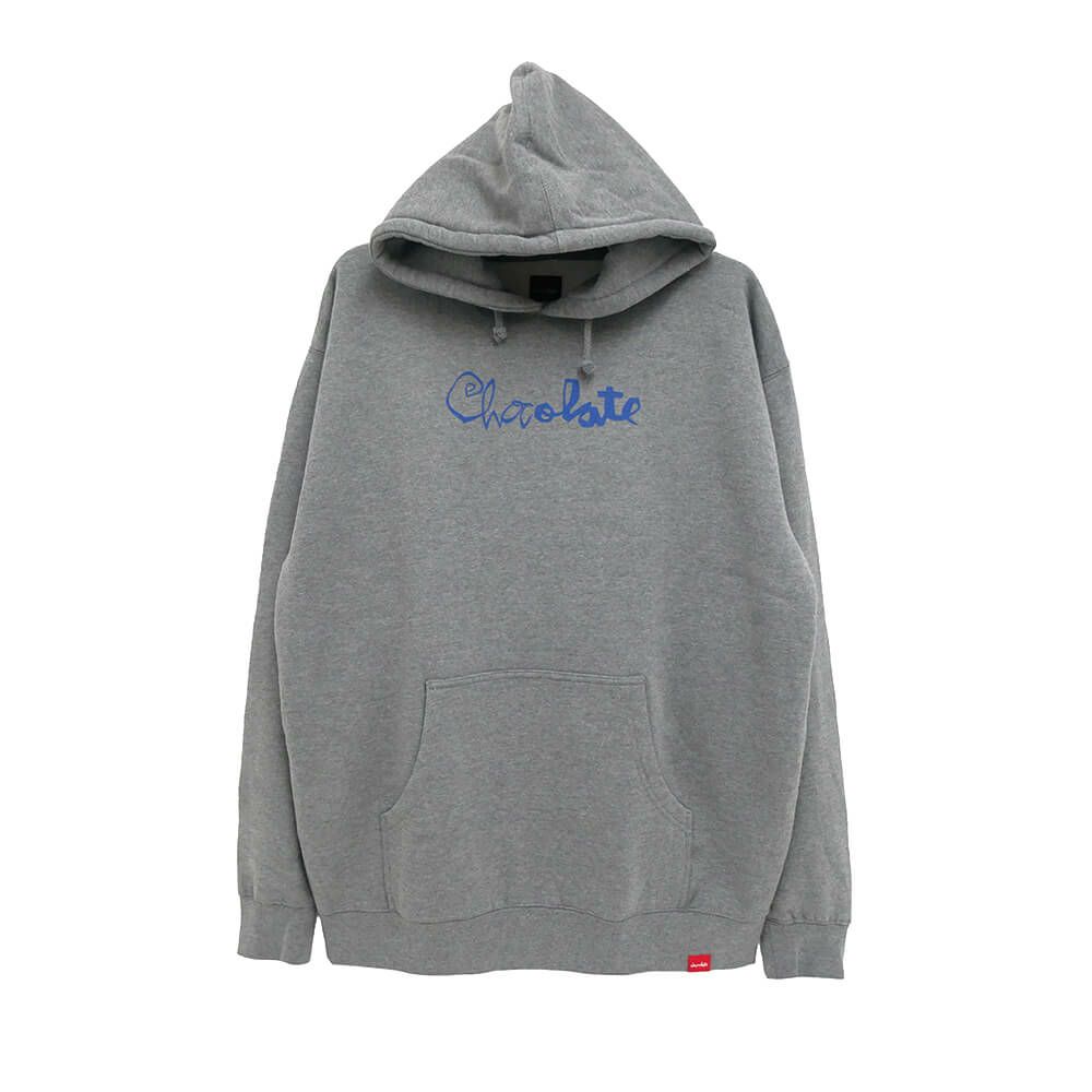 CHOCOLATE HOOD チョコレート パーカー SKRUNK GREY スケートボード スケボー 