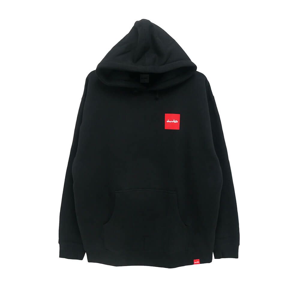 CHOCOLATE HOOD チョコレート パーカー SQUARE BLACK スケートボード スケボー 
