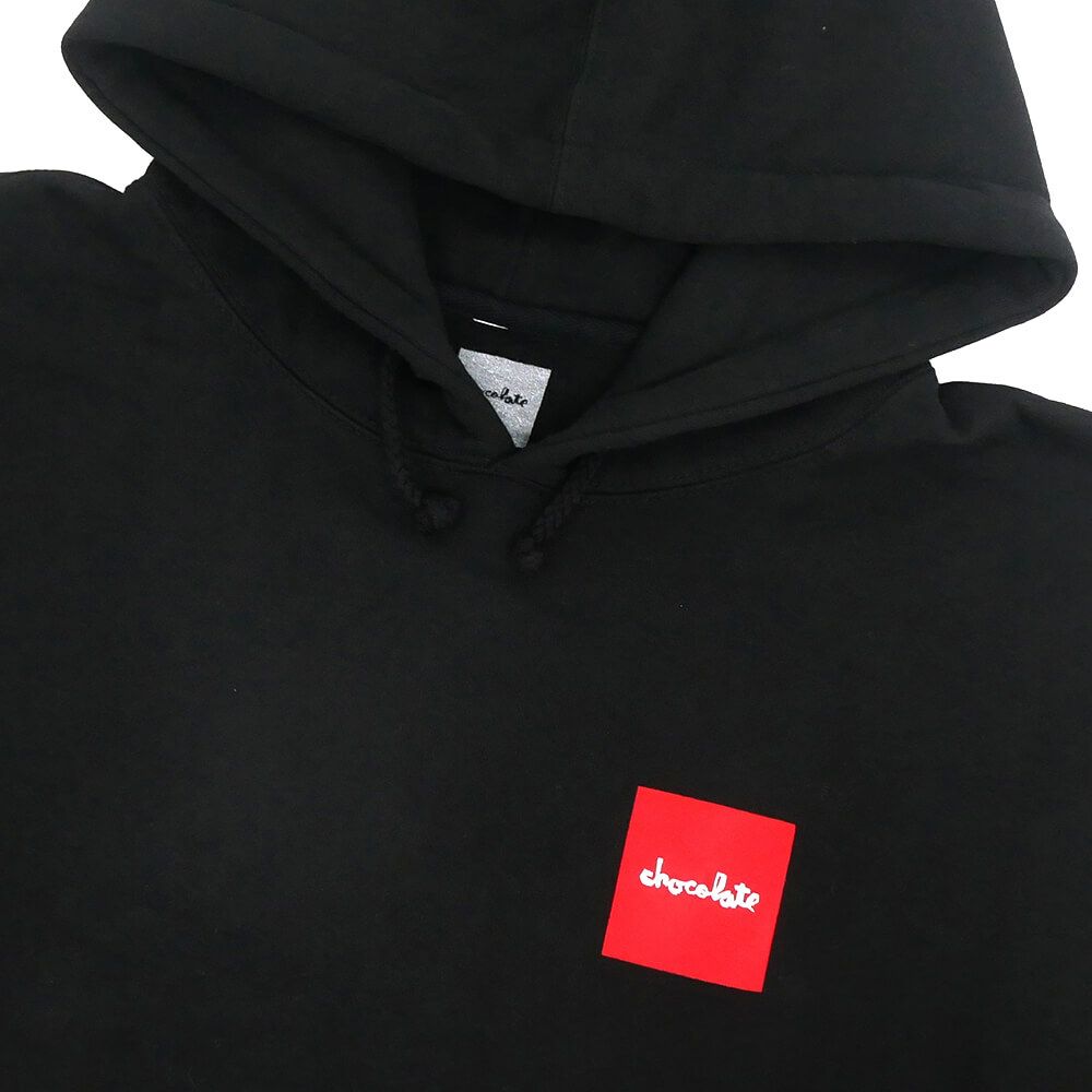CHOCOLATE HOOD チョコレート パーカー SQUARE BLACK スケートボード スケボー 1