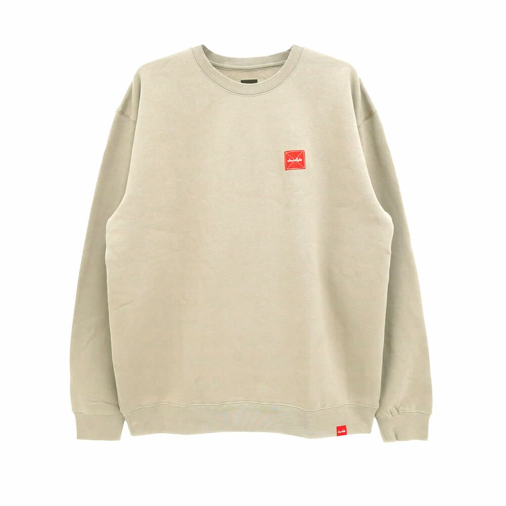 CHOCOLATE CREW SWEAT チョコレート トレーナー SQUARE LABEL CEMENT スケートボード スケボー 