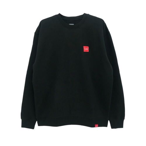 CHOCOLATE CREW SWEAT チョコレート トレーナー SQUARE LABEL BLACK スケートボード スケボー 