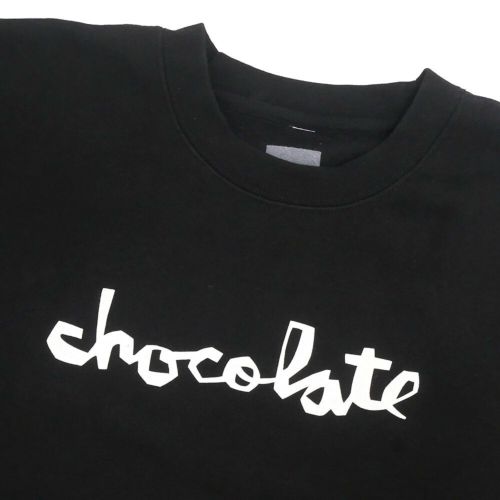 CHOCOLATE CREW SWEAT チョコレート トレーナー ORIGINAL CHUNK BLACK スケートボード スケボー 1