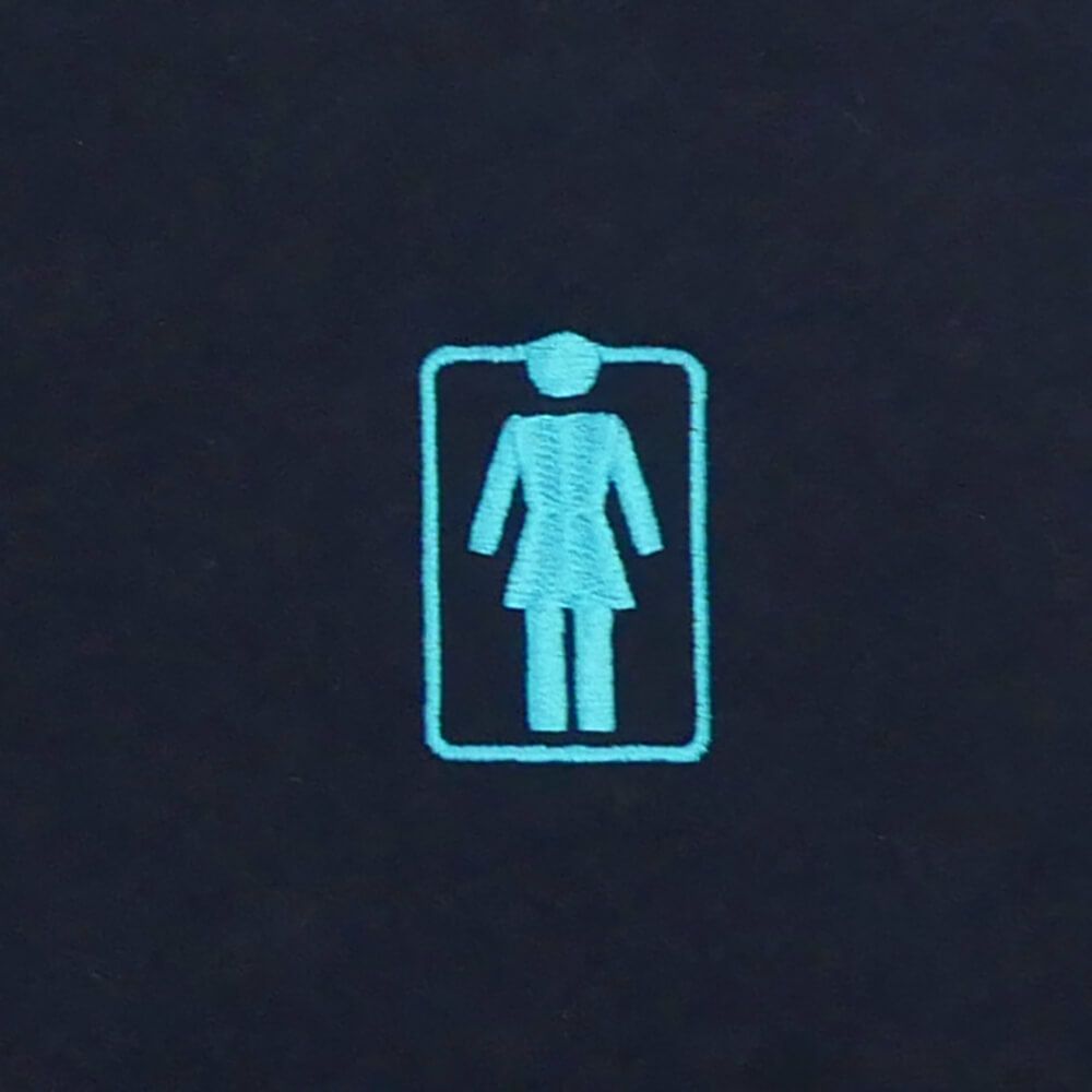 GIRL CREW SWEAT ガール トレーナー OG NATURALS EMB NAVY スケートボード スケボー 2