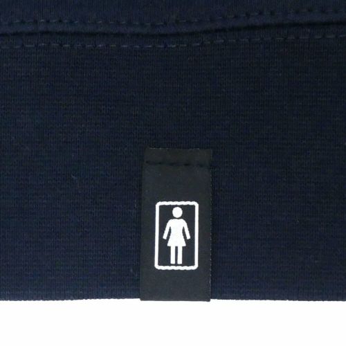 GIRL CREW SWEAT ガール トレーナー OG NATURALS EMB NAVY スケートボード スケボー 3