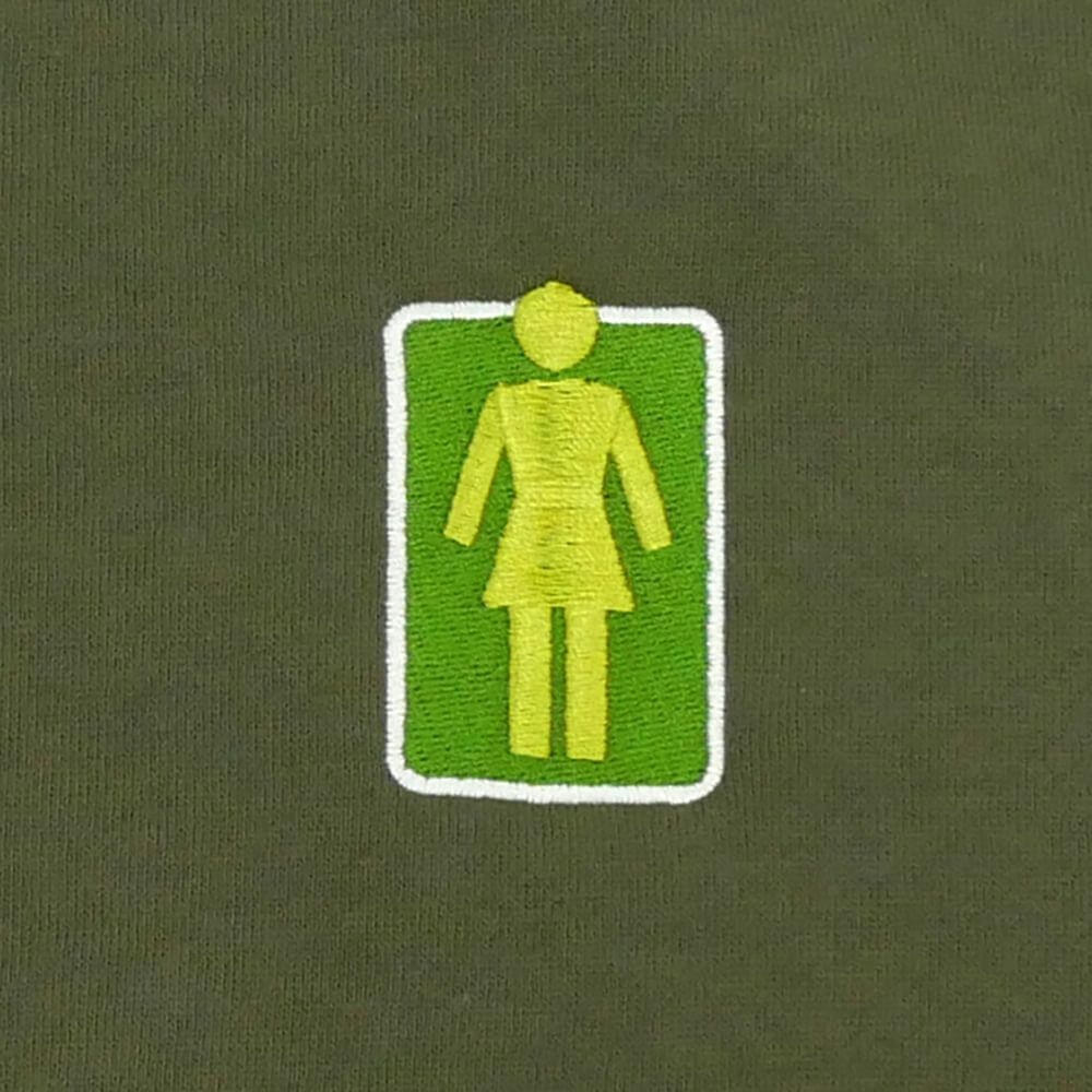 GIRL CREW SWEAT ガール トレーナー 93 TIL LOVERS OG OLIVE スケートボード スケボー 2