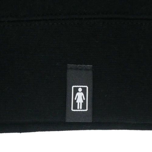 GIRL CREW SWEAT ガール トレーナー 93 TIL LOVERS OG BLACK スケートボード スケボー 3