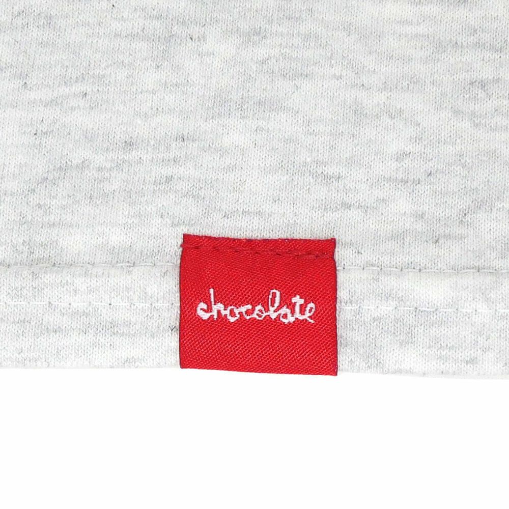 （アウトレット価格 6,380円 → 4,990円）CHOCOLATE T-SHIRT チョコレート Tシャツ CREAT & STREET GREY サイズが小さい（Lサイズ規格） スケートボード スケボー 6