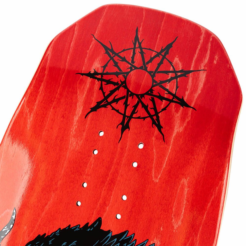 WELCOME DECK ウェルカム デッキ TEAM SLIPKNOT X WELCOME SPIT IT OUT 9.75 DARK LORD スケートボード スケボー 4