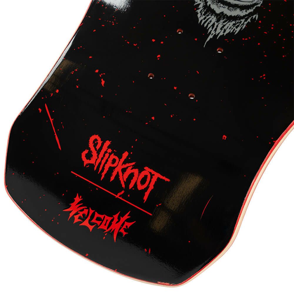 WELCOME DECK ウェルカム デッキ TEAM SLIPKNOT X WELCOME SPIT IT OUT 9.75 DARK LORD スケートボード スケボー 4