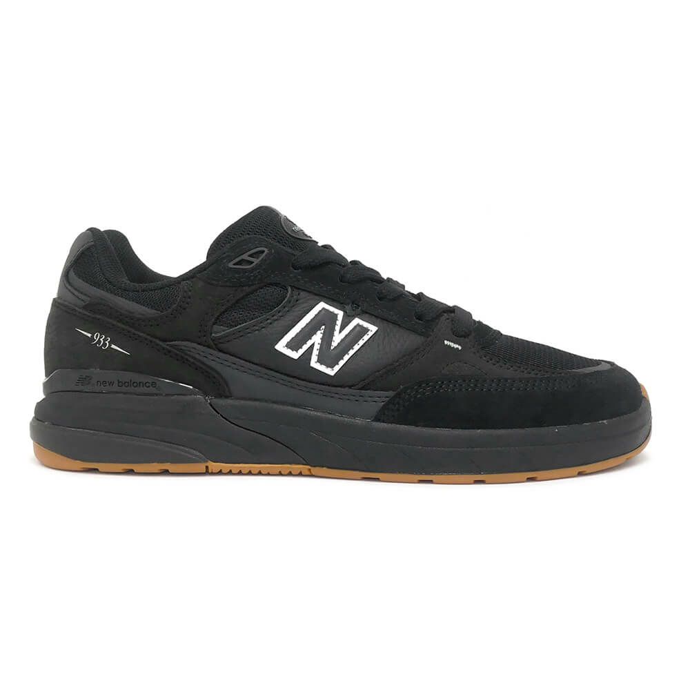 NEW BALANCE NUMERIC SHOES ニューバランス ヌメリック シューズ スニーカー ANDREW REYNOLDS 933 NM933NAP BLACK/BLACK スケートボード スケボー 4
