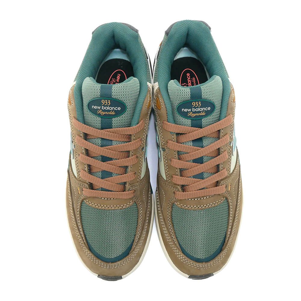 NEW BALANCE NUMERIC SHOES ニューバランス ヌメリック シューズ スニーカー ANDREW REYNOLDS 933 NM933ORI MUSHROOM/SUPRUCE スケートボード スケボー 2