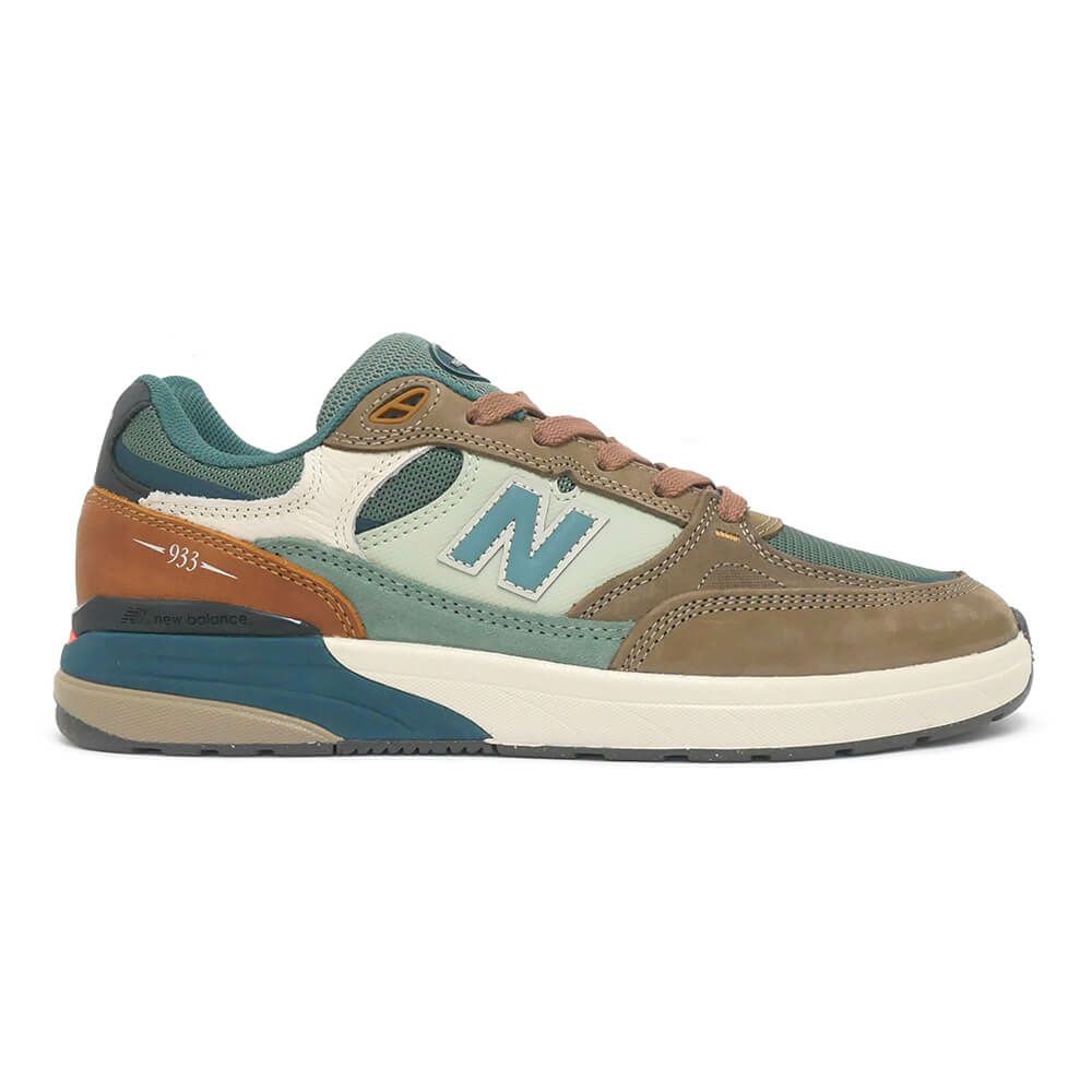 NEW BALANCE NUMERIC SHOES ニューバランス ヌメリック シューズ スニーカー ANDREW REYNOLDS 933 NM933ORI MUSHROOM/SUPRUCE スケートボード スケボー 4