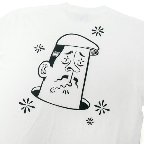 CALIFORNIA STREET T-SHIRT カリフォルニアストリート Tシャツ HUNTING by ESOW WHITE スケートボード スケボー 02